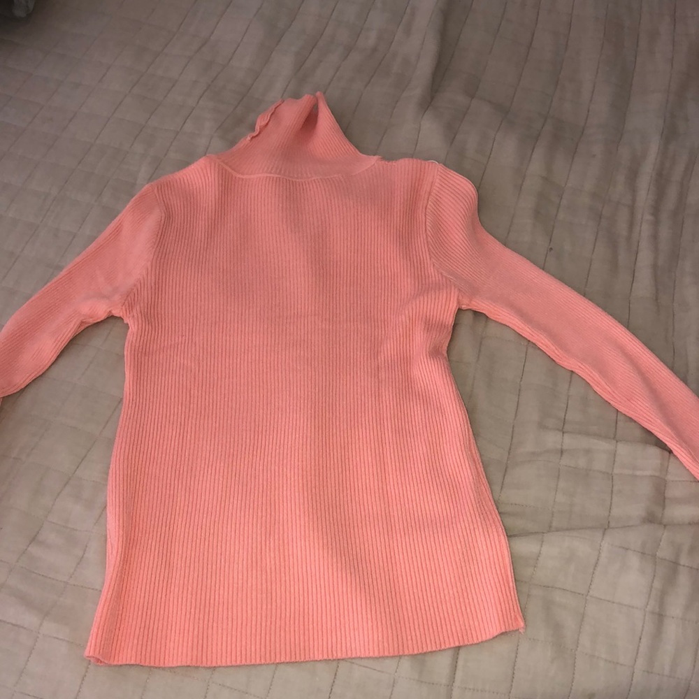 light pink sweater